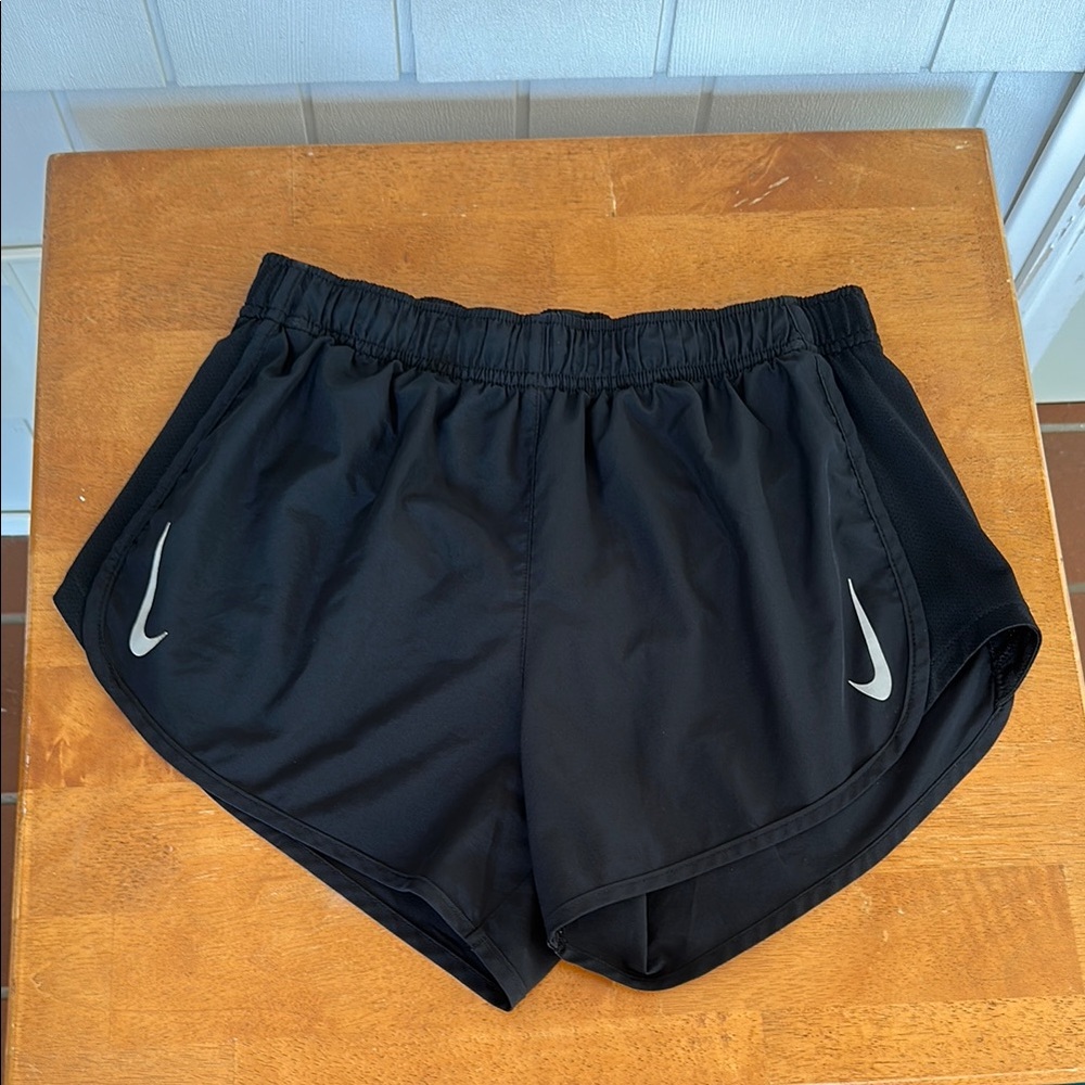Nike Black Athletic Shorts Lightweight Performance Fabric